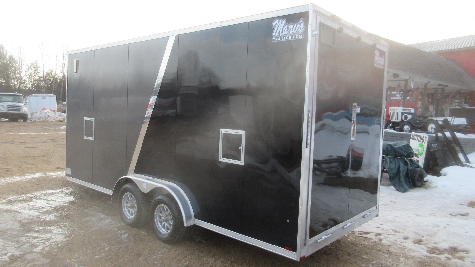 New 2026 Ameralite ADXST Snowmobile Trailer