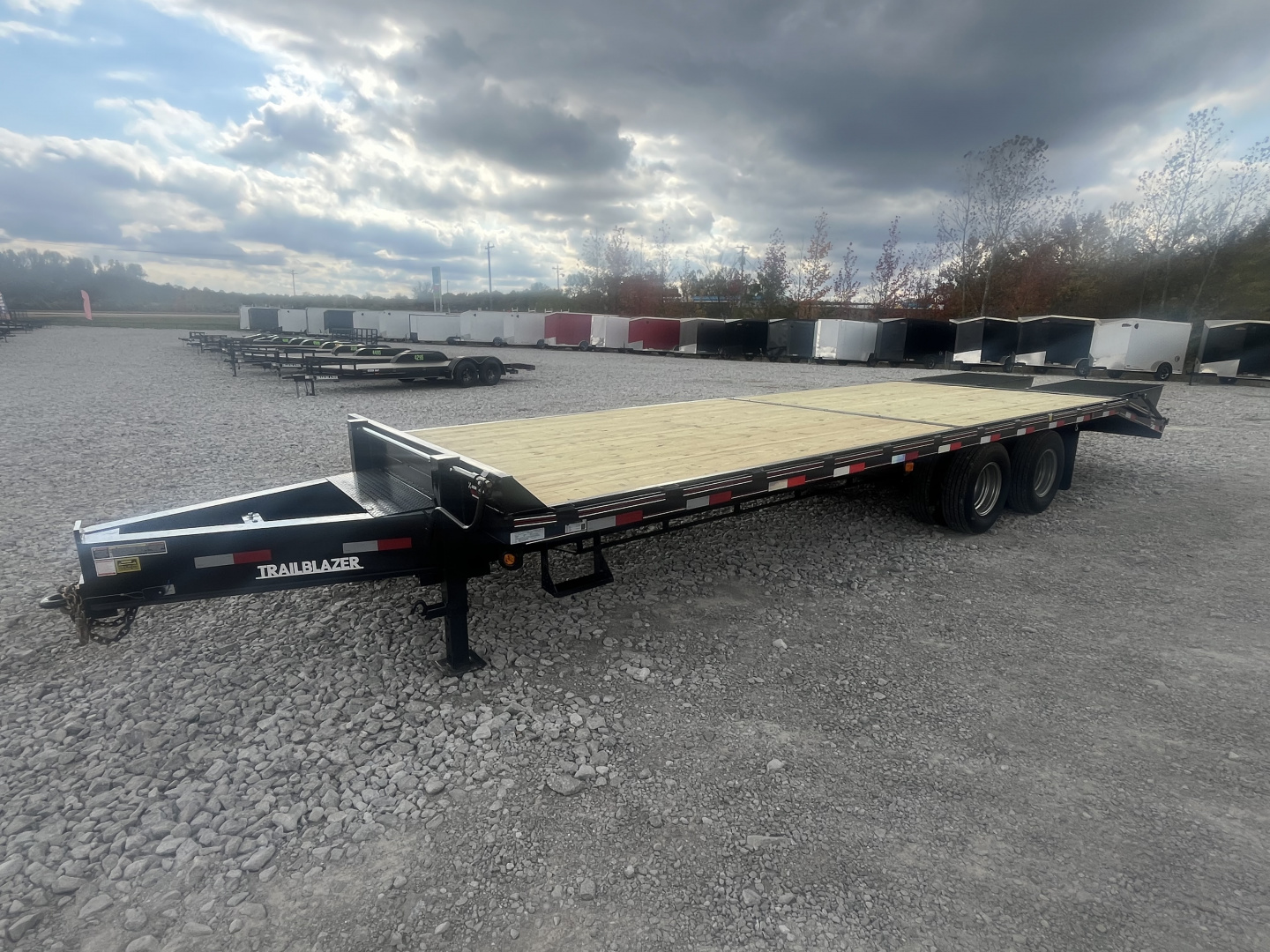 New 2026 Trailblazer 102X27 PINTLE EQUIPMENT TRAILER 20K