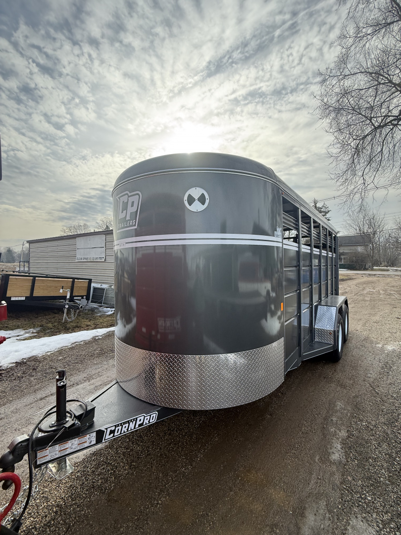 New 2026 CornPro 6X16 7K Stock Trailer