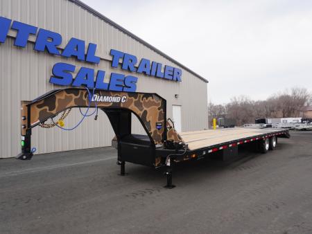 New 2026 Diamond C Trailers Fmax212 35' Gooseneck Deckover