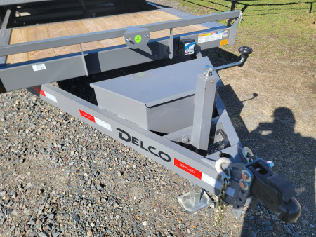 New 2026 Delco Trailers T3 20' x 83" Tilt Trailer Equipment Trailer