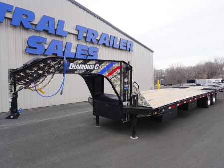 New 2026 Diamond C Trailers Fmax212 35' Gooseneck Deckover
