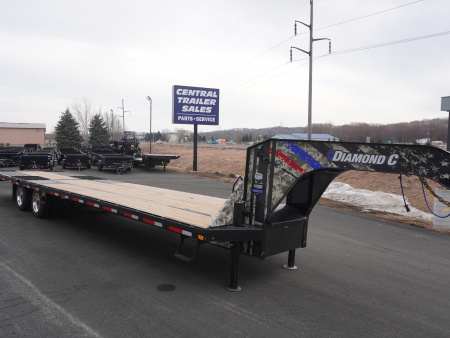 New 2026 Diamond C Trailers Fmax212 35' Gooseneck Deckover