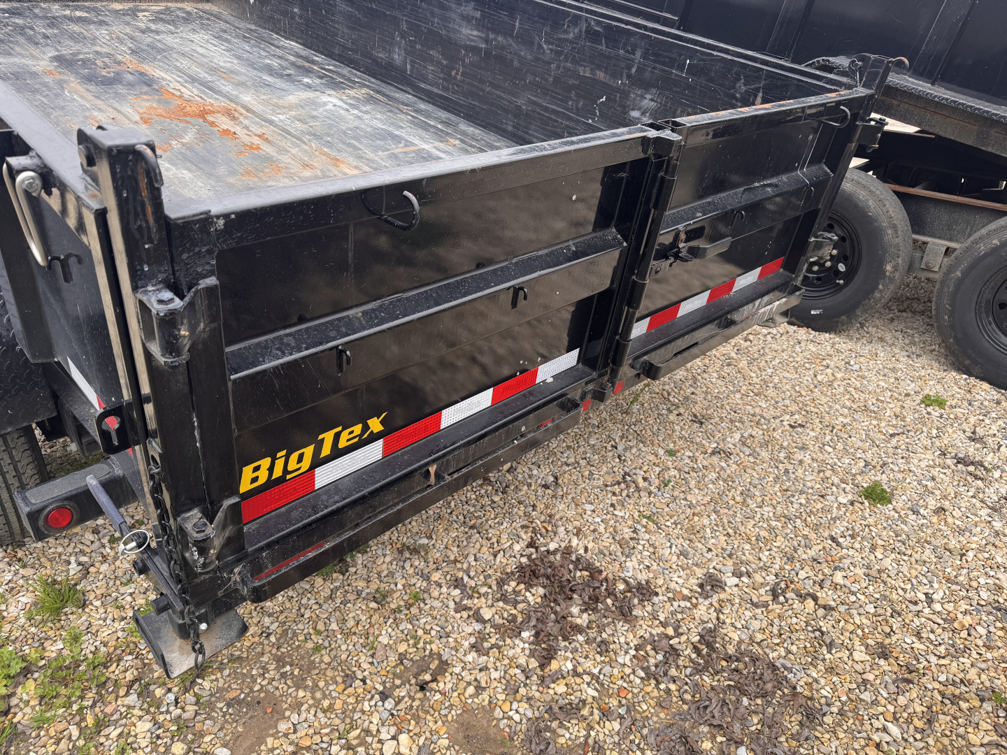 Used 2025 Big Tex Trailers Used 7x14 Telescopic Dump Trailer
