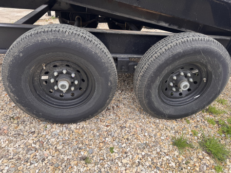 Used 2025 Big Tex Trailers Used 7x14 Telescopic Dump Trailer