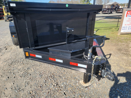 New 2025 Delco Trailers D3 16' x 83" Dump Trailer 3ft Wall