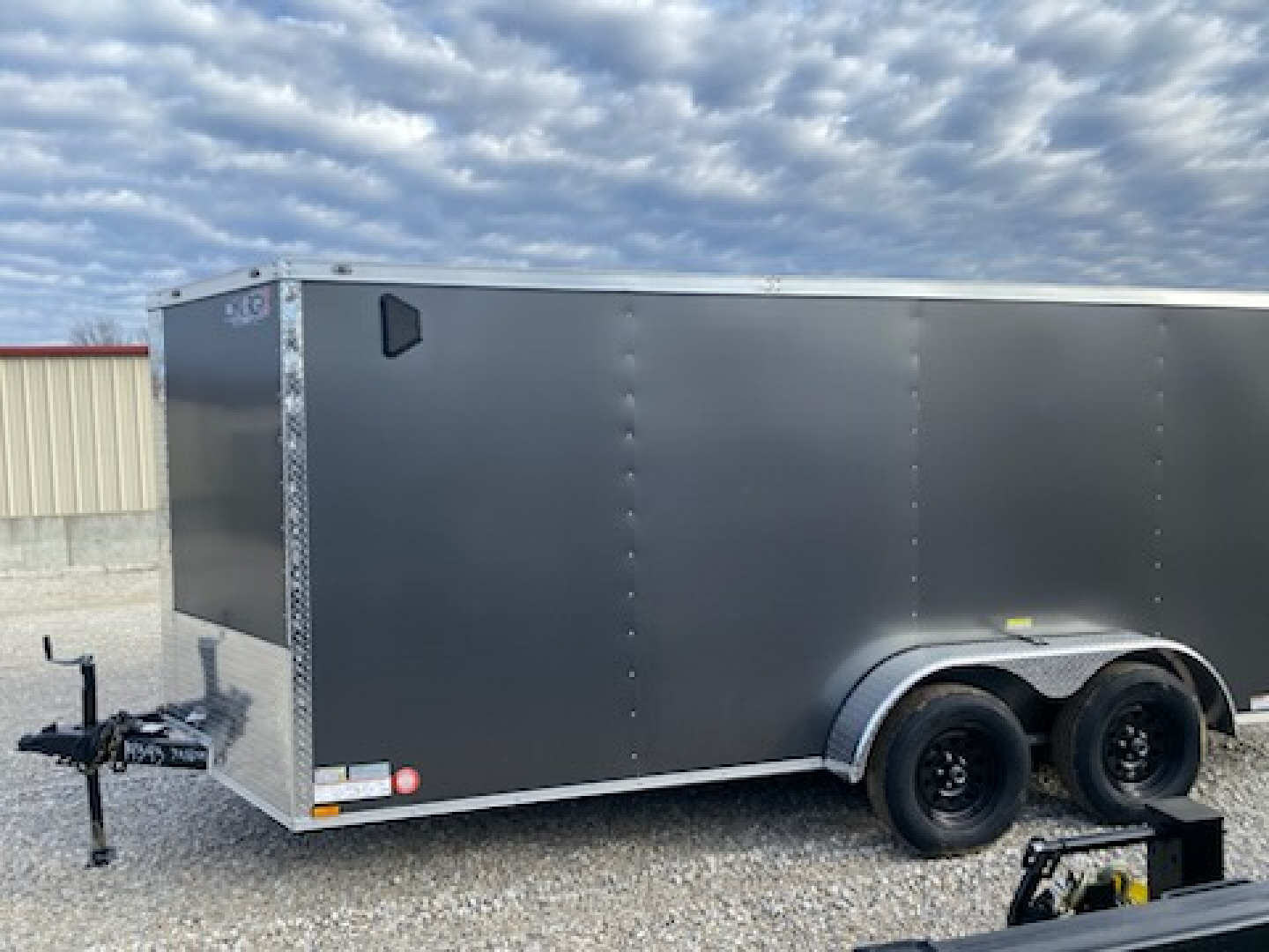 New 2026 Cynergy 2 7x16 TA Cargo/Enclosed Trailer, 6'3" Interior Height, 35K Axles, .080 Polycore Exterior Cargo / Enclosed Trailer