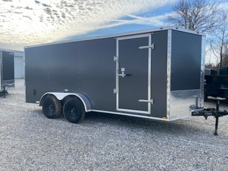 New 2026 Cynergy 2 7x16 TA Cargo/Enclosed Trailer, 6'3  Interior Height, 35K Axles, .080 Polycore Exterior Cargo / Enclosed Trailer