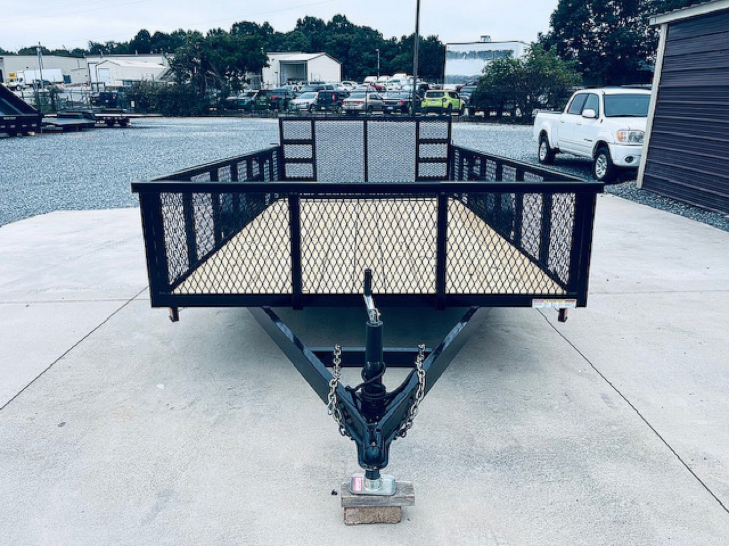 New 2026 Nolan 7X14 Utility Trailer w/2ft Mesh 3K