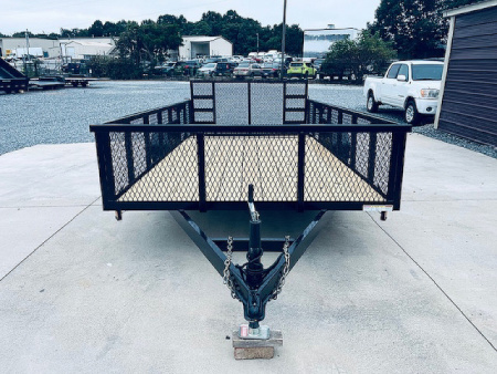 New 2026 Nolan 7X14 Utility Trailer w/2ft Mesh 3K