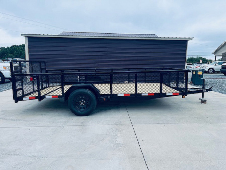 New 2026 Nolan 7X14 Utility Trailer w/2ft Mesh 3K