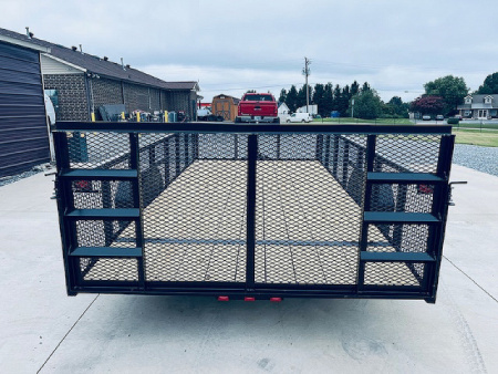 New 2026 Nolan 7X14 Utility Trailer w/2ft Mesh 3K