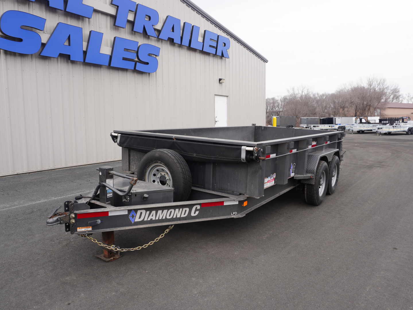 Used 2019 Diamond C Trailers 82"x14' Dump Trailer