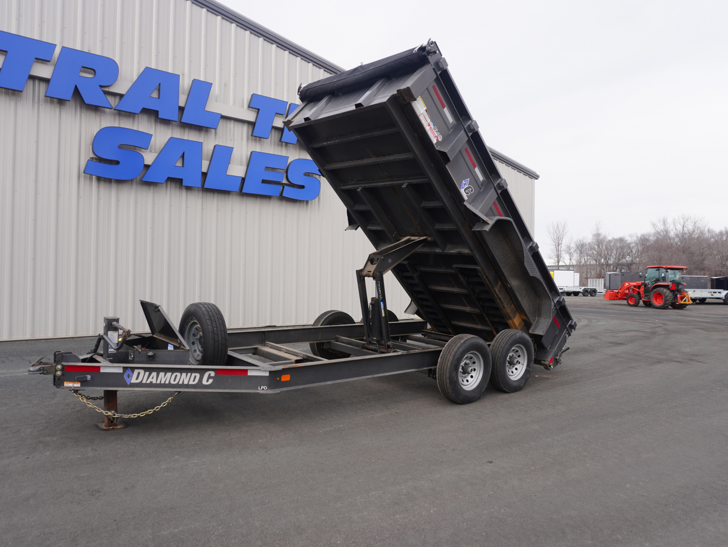 Used 2019 Diamond C Trailers 82"x14' Dump Trailer