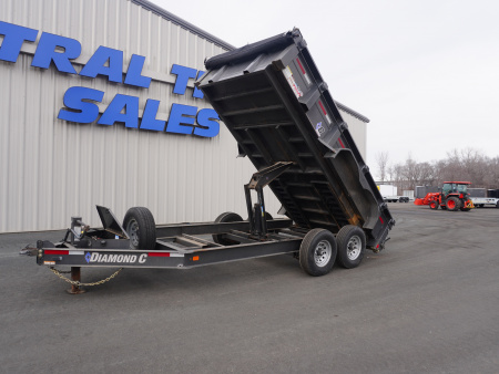 Used 2019 Diamond C Trailers 82"x14' Dump Trailer