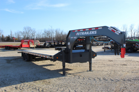 New 2026 PJ Trailers LY1 36' Gooseneck Hydraulic Dovetail