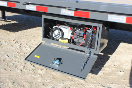 New 2026 PJ Trailers LY1 36' Gooseneck Hydraulic Dovetail