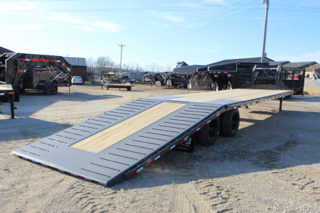 New 2026 PJ Trailers LY1 36' Gooseneck Hydraulic Dovetail
