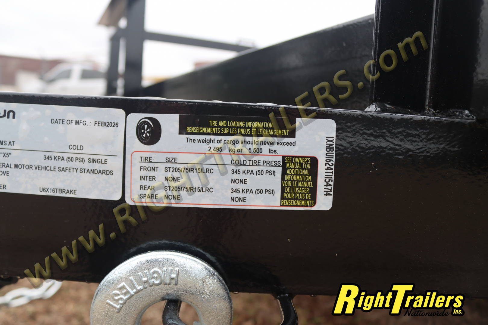 New 2026 6X16 Triple Crown UTILITY Trailer