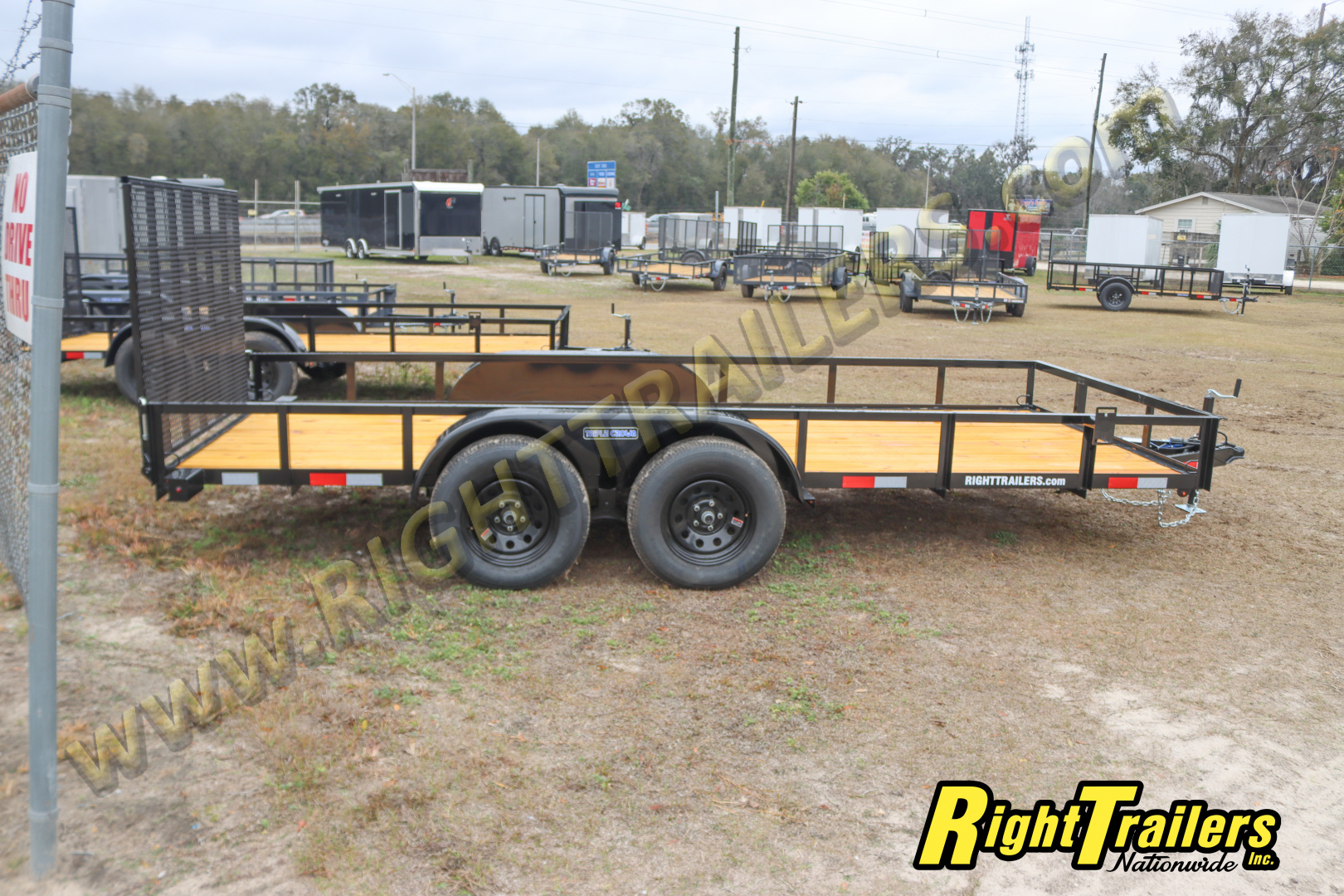 New 2026 6X16 Triple Crown UTILITY Trailer