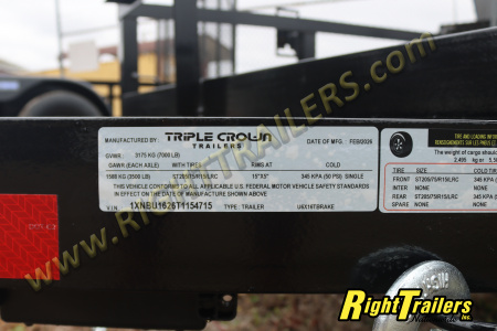 New 2026 6X16 Triple Crown UTILITY Trailer