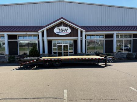 New SURE-TRAC 8'6  x 25' HEAVY DUTY LOW PROFILE DECKOVER TRAILER 15K