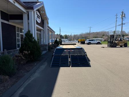 New SURE-TRAC 8'6" x 25' HEAVY DUTY LOW PROFILE DECKOVER TRAILER 15K