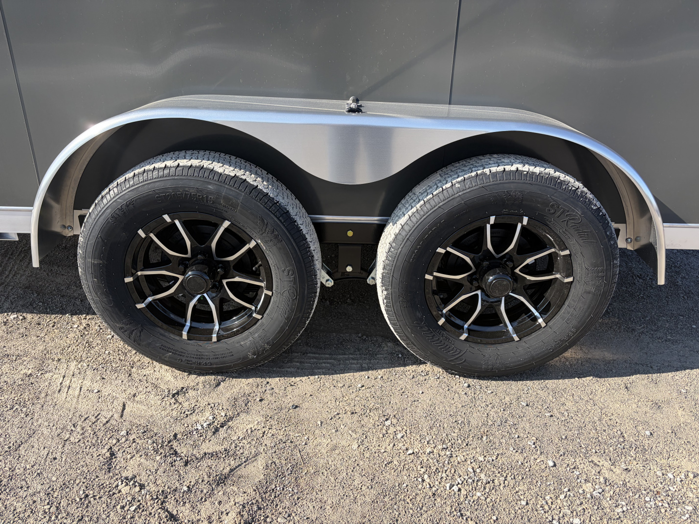 New 2026 NEO Trailers NAVLE127T (7' X 12') 7K V-Nose Cargo / Enclosed Trailer