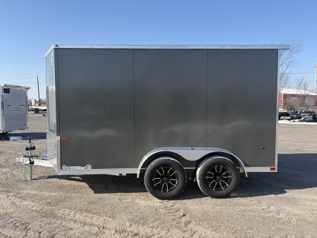 New 2026 NEO Trailers NAVLE127T (7' X 12') 7K V-Nose Cargo / Enclosed Trailer