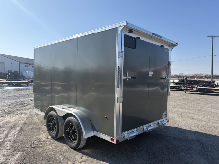 New 2026 NEO Trailers NAVLE127T (7' X 12') 7K V-Nose Cargo / Enclosed Trailer