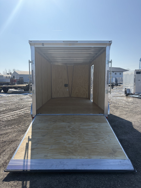 New 2026 NEO Trailers NAVLE127T (7' X 12') 7K V-Nose Cargo / Enclosed Trailer