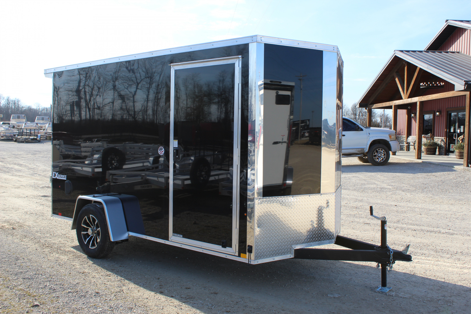 2026 6×12 Enclosed Cargo Trailer