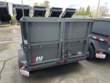 New 2026 PJ Trailers D5 5X8-18+18 7K Dump Trailer