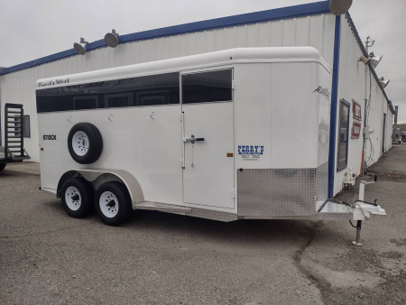 New 2026 Trails West Adventure 17' Stock Trailer