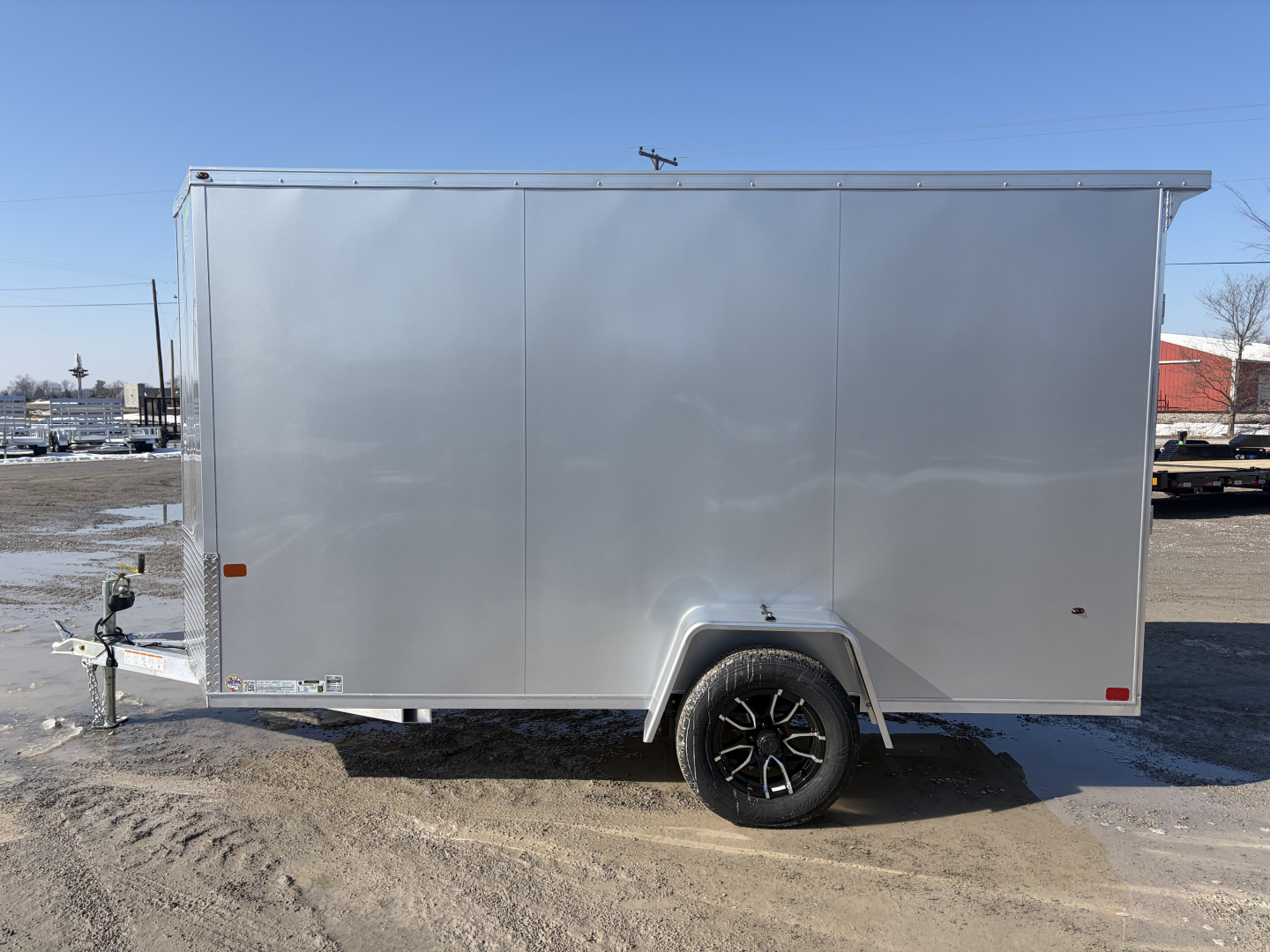 New 2026 NEO Trailers NAVLE126-6 (6' x 12') 2.9K V-Nose Cargo / Enclosed Trailer