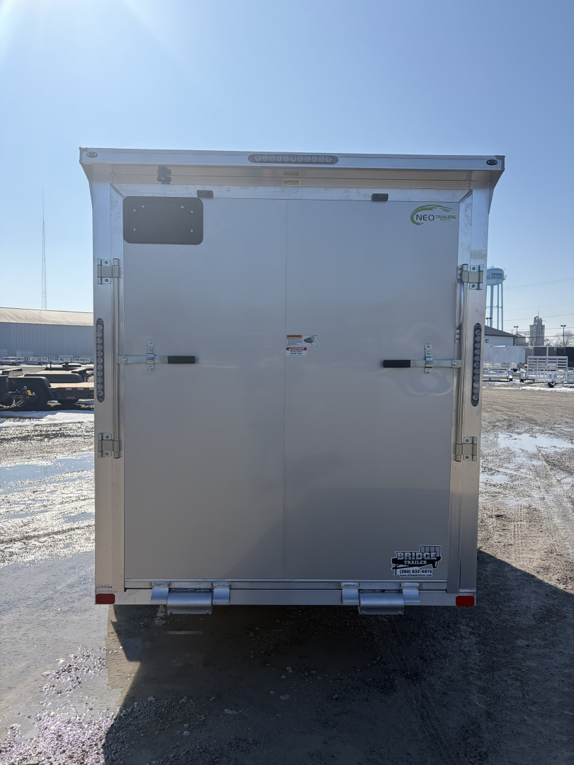 New 2026 NEO Trailers NAVLE126-6 (6' x 12') 2.9K V-Nose Cargo / Enclosed Trailer