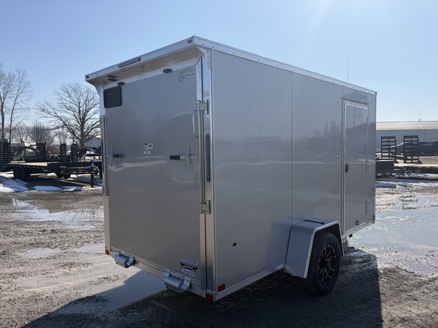 New 2026 NEO Trailers NAVLE126-6 (6' x 12') 2.9K V-Nose Cargo / Enclosed Trailer