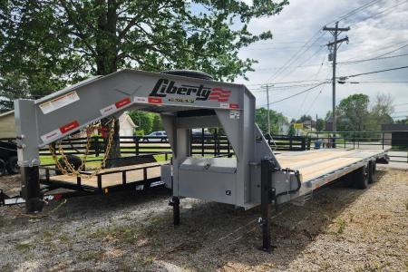 New 2026 Liberty 25K 102 x 27+5 Gooseneck