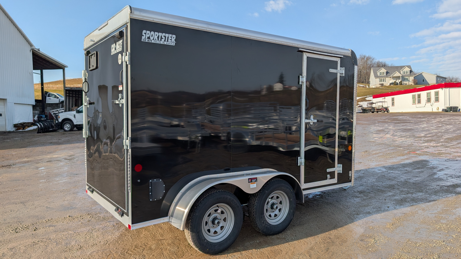 New 2026 Car Mate 6x12 HD Sportster Cargo w/ Ramp (6" Add'l Height)