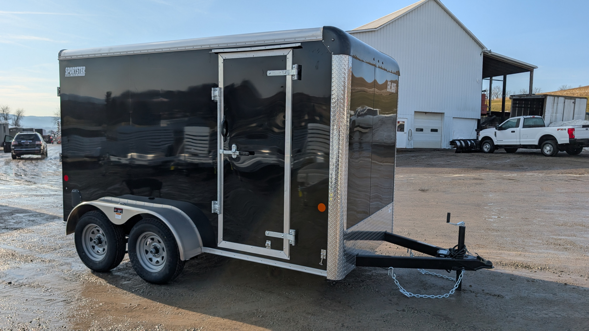 New 2026 Car Mate 6x12 HD Sportster Cargo w/ Ramp (6" Add'l Height)