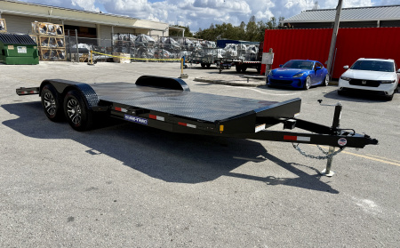 New 2025 Sure-Trac 7x20 Steel Deck 10K Car Hauler