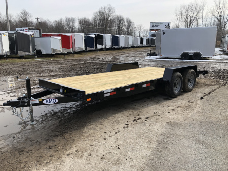 New 2026 AMO 18' 10K Equipment Trailer