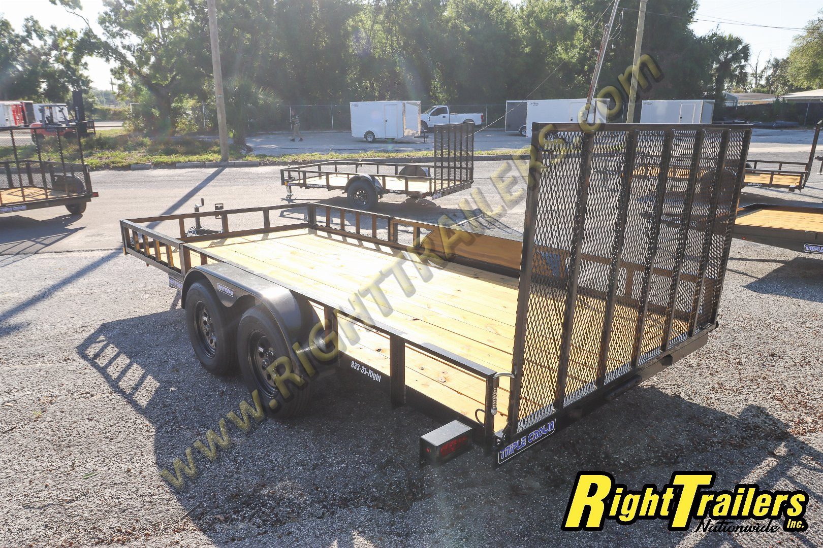 New 2026 7X16 Triple Crown UTILITY TRAILER