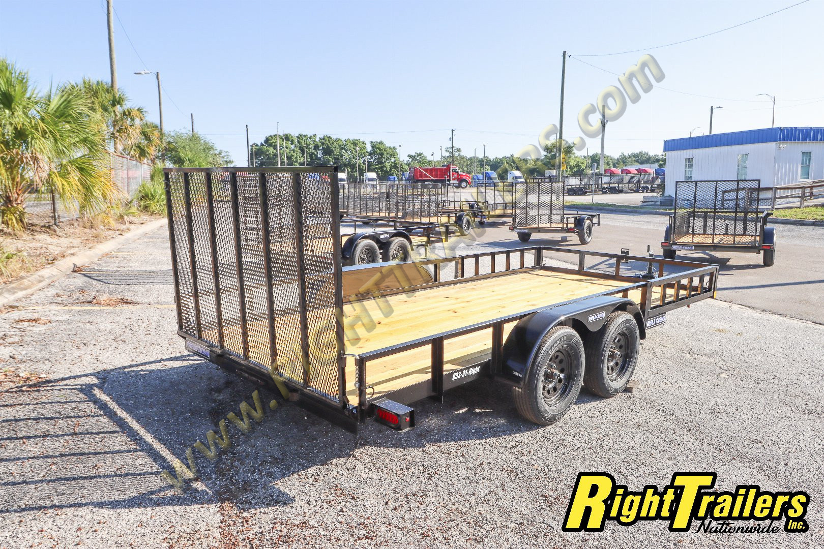 New 2026 7X16 Triple Crown UTILITY TRAILER