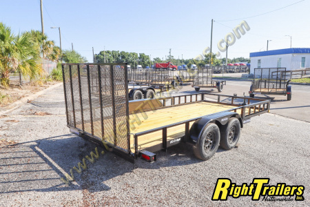New 2026 7X16 Triple Crown UTILITY TRAILER