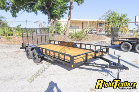 New 2026 7X16 Triple Crown UTILITY TRAILER