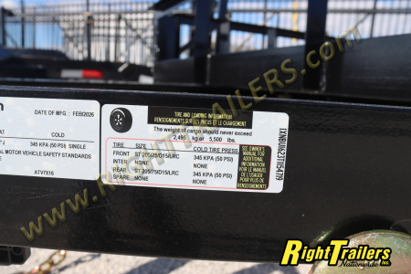 New 2026 7X16 Triple Crown UTILITY TRAILER