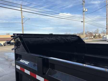 New 2026 Sure-Trac 82 IN x 14 HD Low Profile Dump Trailer 14K Telescopic Dump Trailer