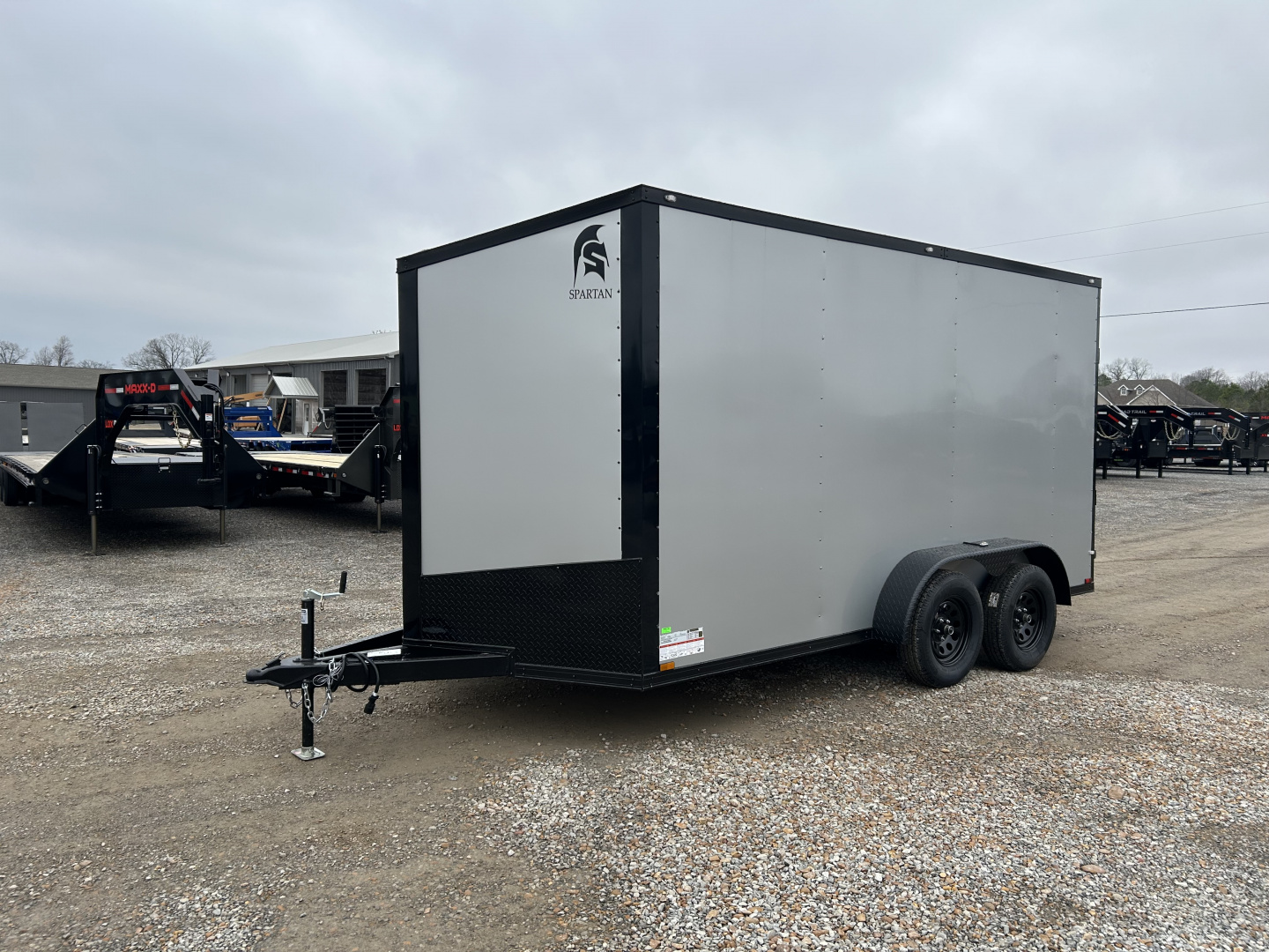 New 2026 Spartan 7'x14' 7k Enclosed Trailer
