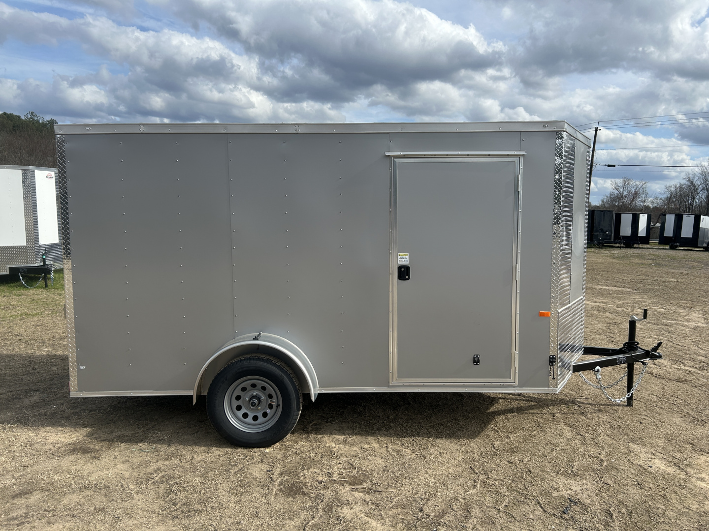 New 2026 Rock Solid Cargo 6 X 12 3K Enclosed Trailer
